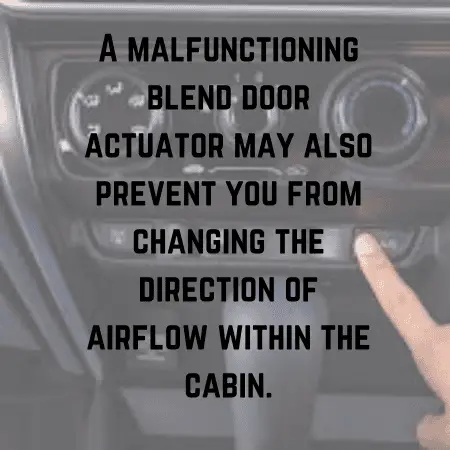How To Know If Blend Door Actuator Is Bad?
