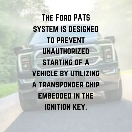 How to Bypass Ford PATS System without Chip Key