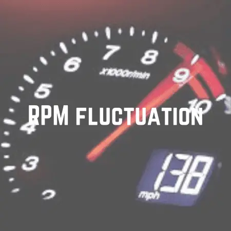 y RPM Go Up And Down While Parked 