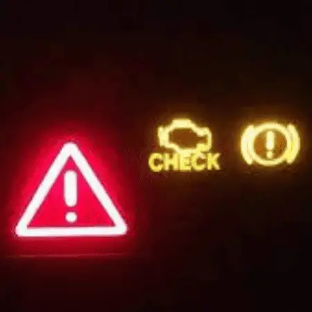 Master Warning light on