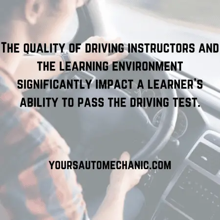 Why Learners Fail Their Driving Test